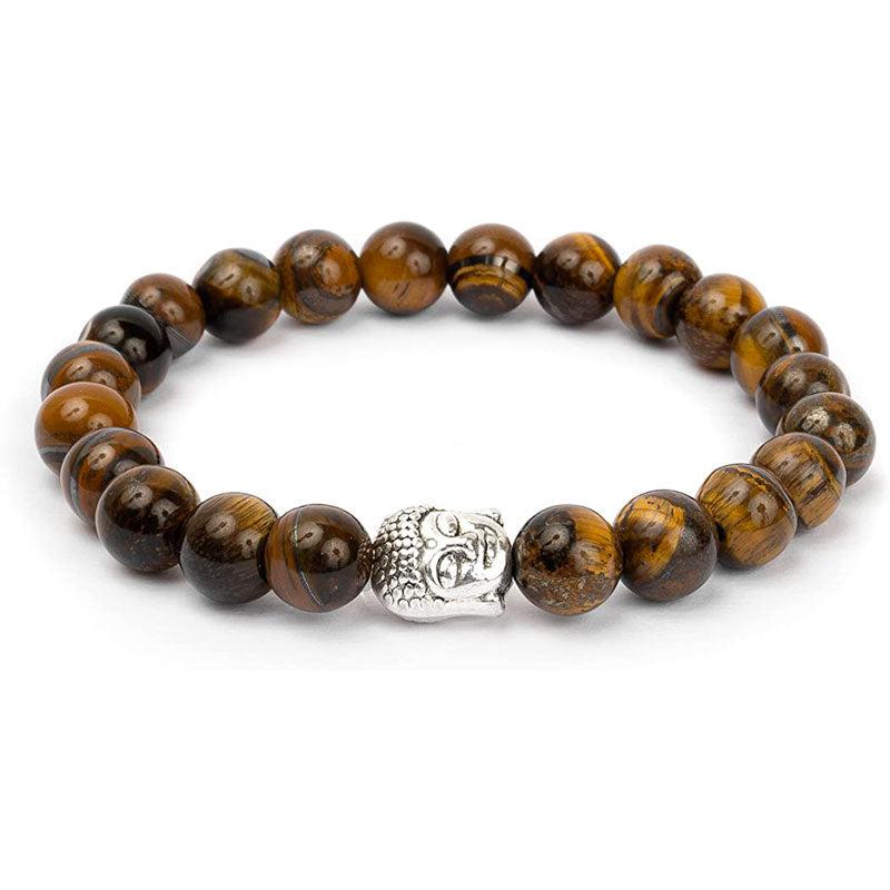 Bracelet Bouddha en Oeil de Tigre