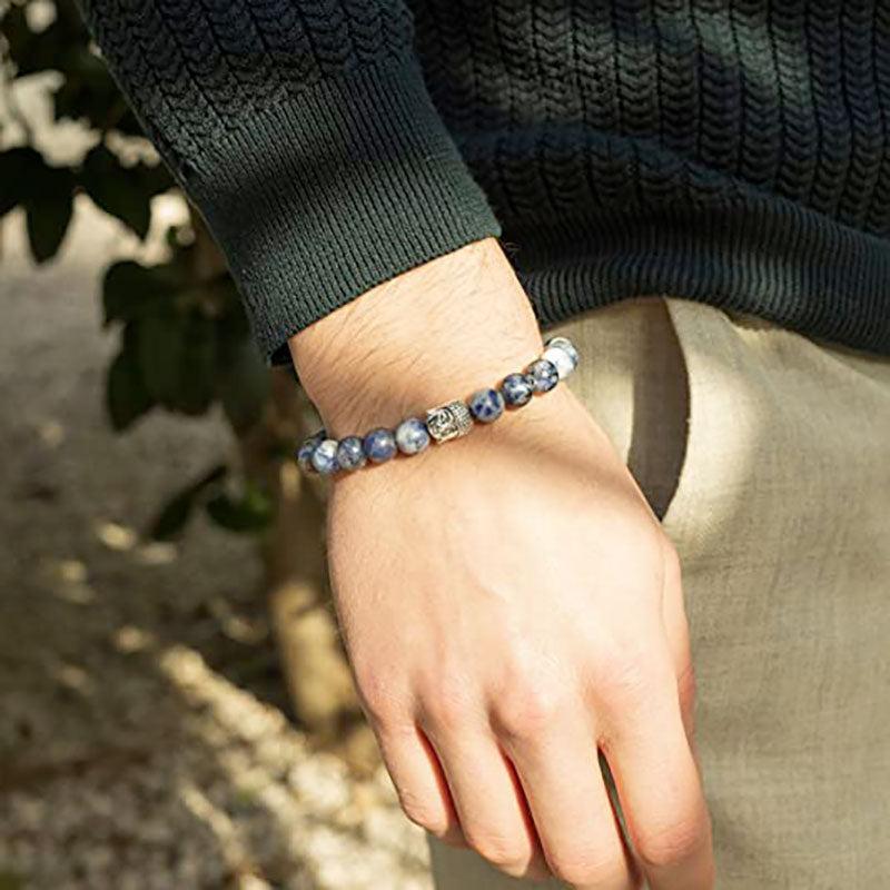 Bracelet Bouddha en Sodalite