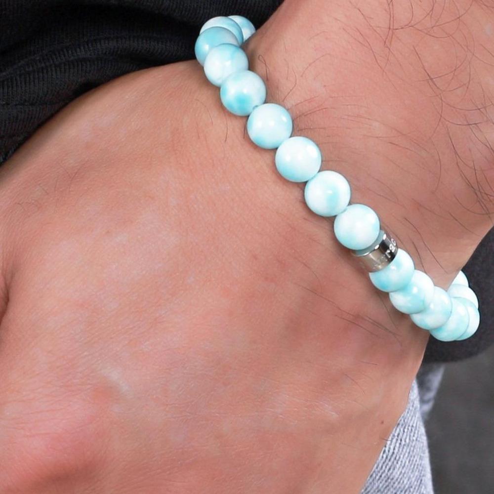 Bracelet «Intuition» en Hemimorphite de Russie