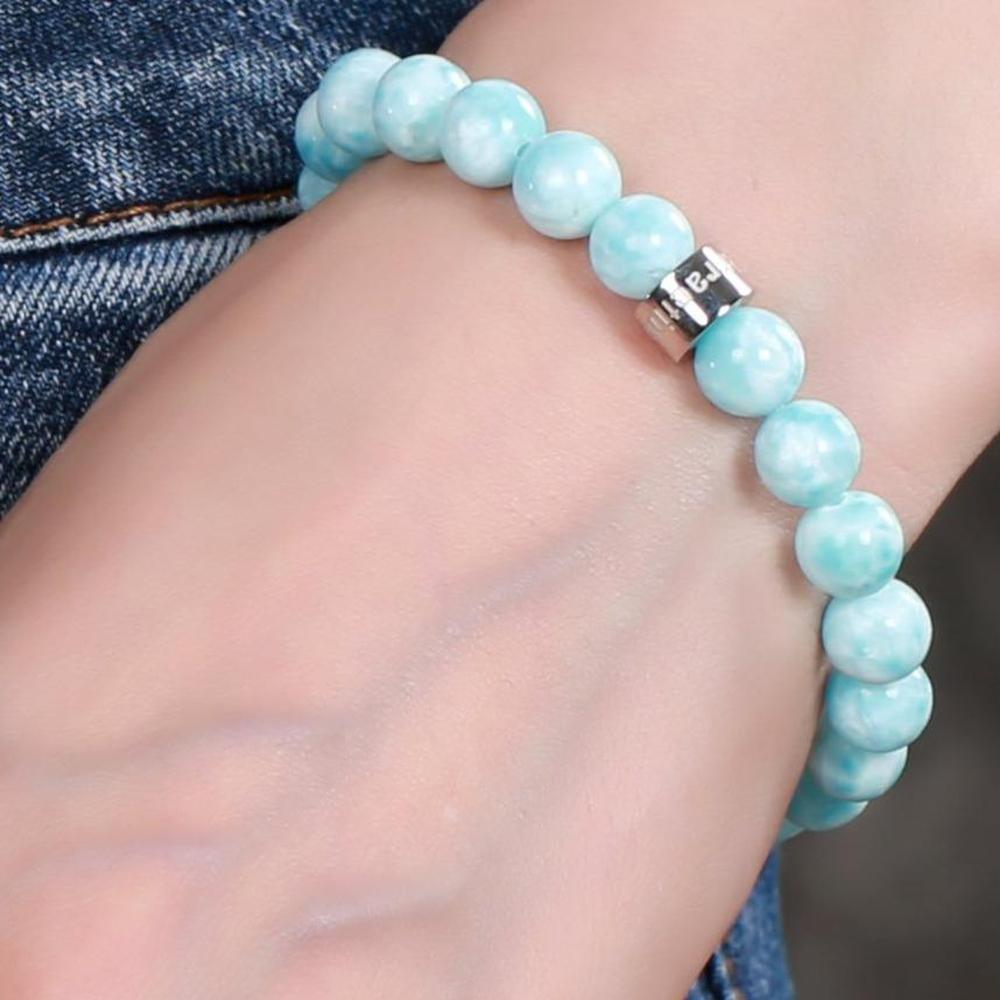 Bracelet «Intuition» en Hemimorphite de Russie