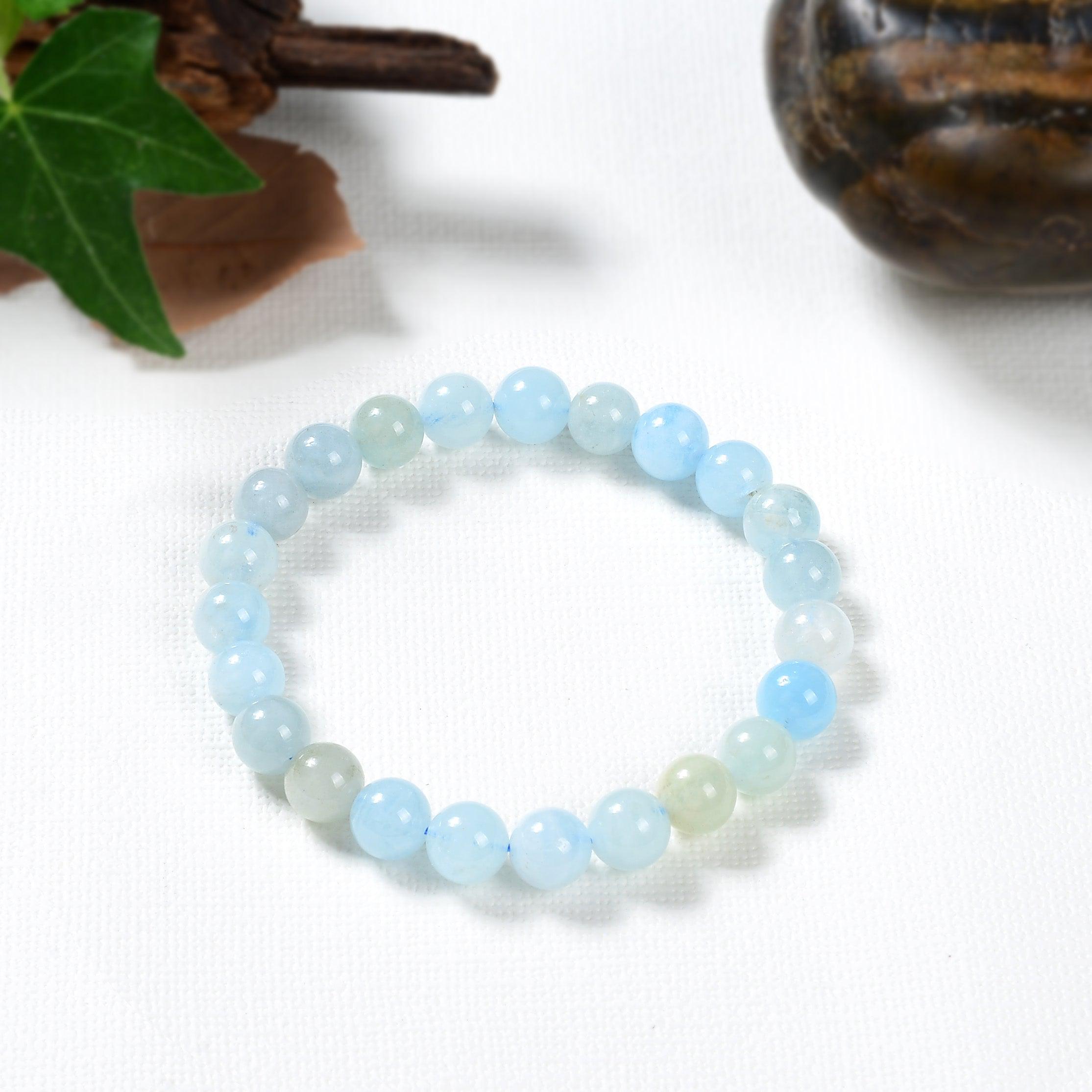 Bracelet en Aigue Marine - Le bijou d'équilibre et de tranquillité pour votre quotidien