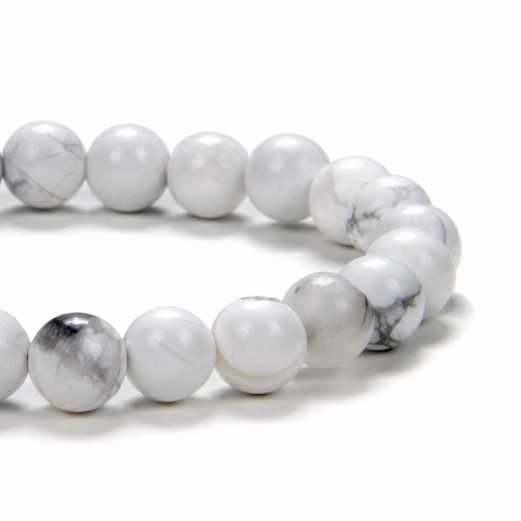 Bracelet en Howlite - Bijou Apaisant de Qualité Supérieure