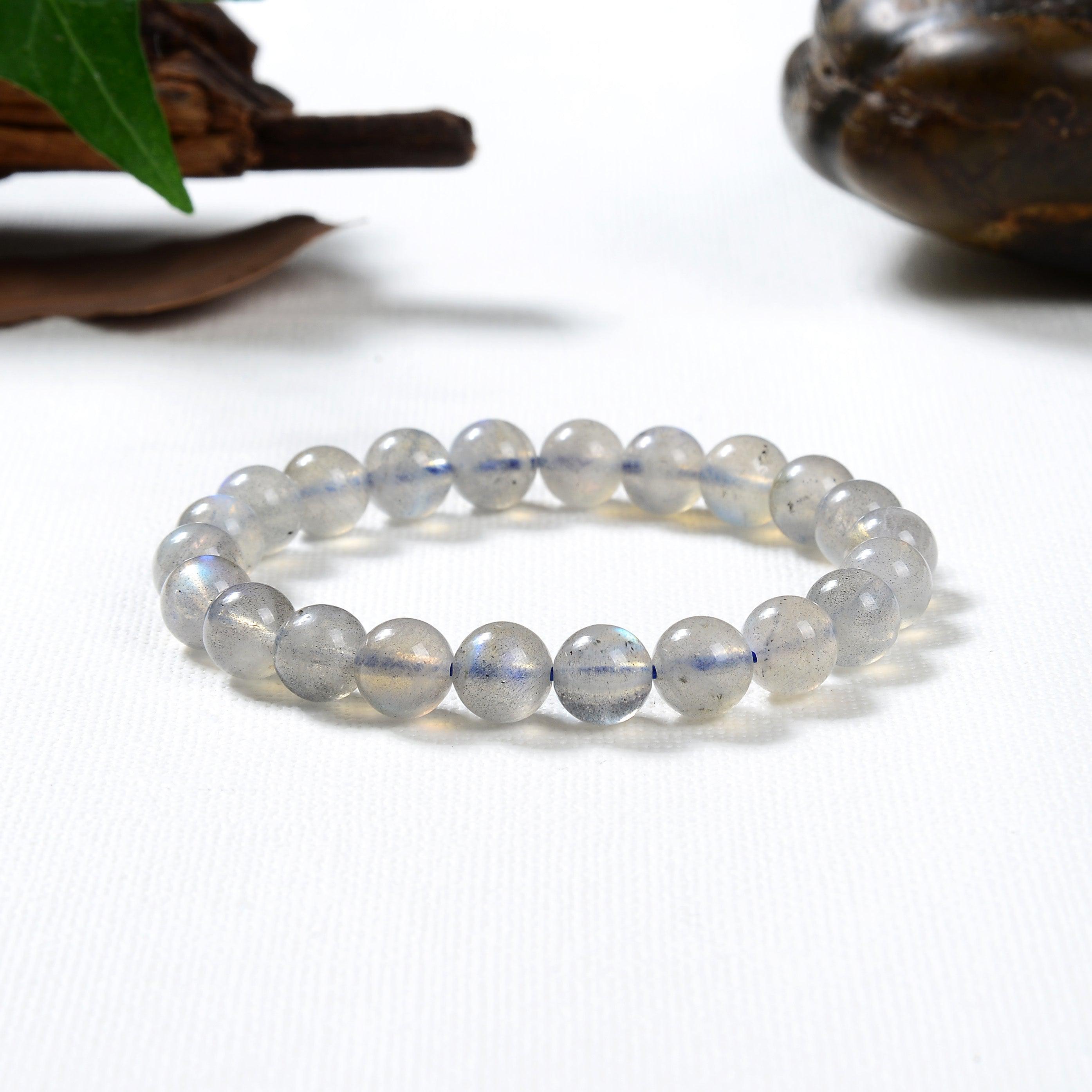 Bracelet en Labradorite Naturelle - Bijou Énergétique pour Protection et Intuition