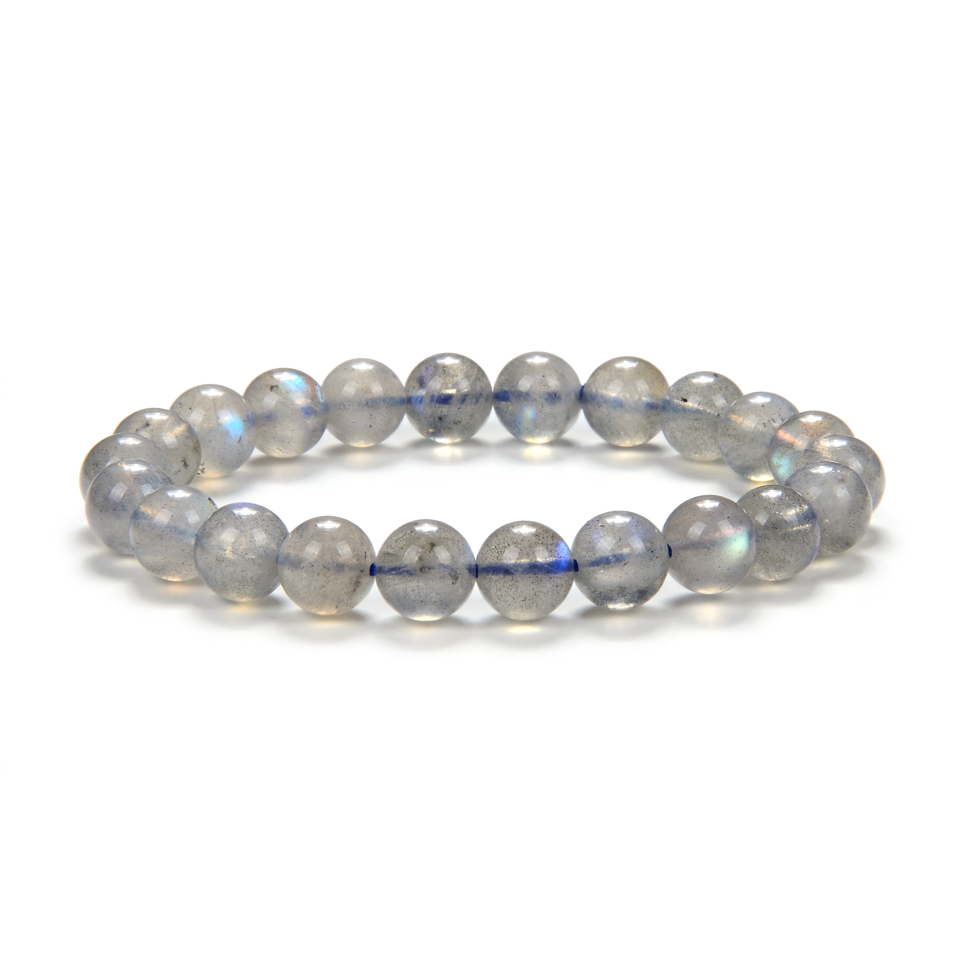 Bracelet en Labradorite Naturelle - Bijou Énergétique pour Protection et Intuition