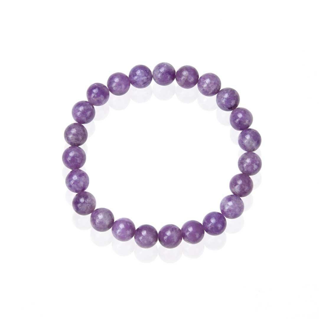 Bracelet en Lépidolite - Équilibre émotionnel et réduction du stress avec la pierre de la sérénité