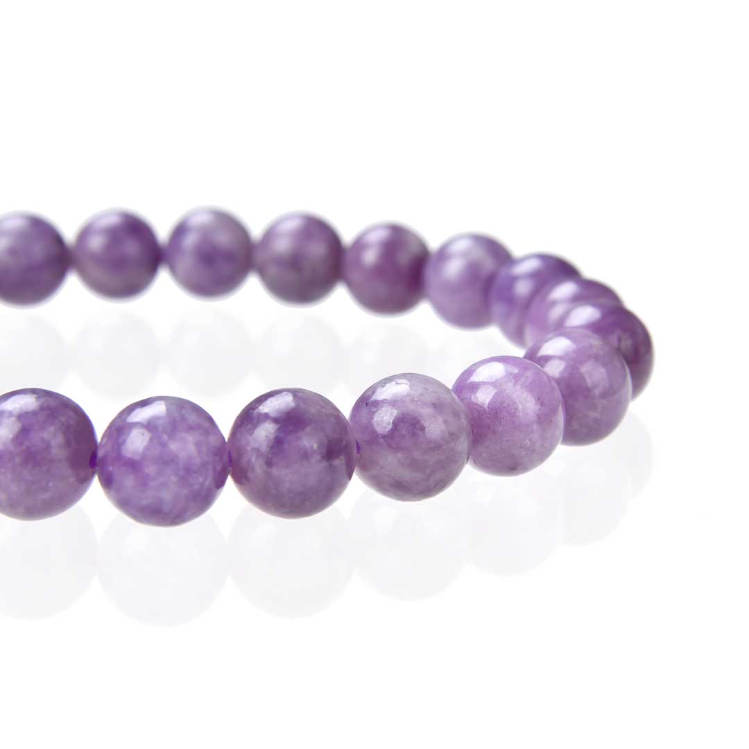 Bracelet en Lépidolite - Équilibre émotionnel et réduction du stress avec la pierre de la sérénité