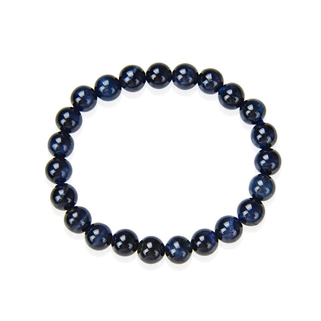 Bracelet en Œil de Tigre Bleu Naturel - Bijou Énergétique pour Intuition et Confiance en Soi