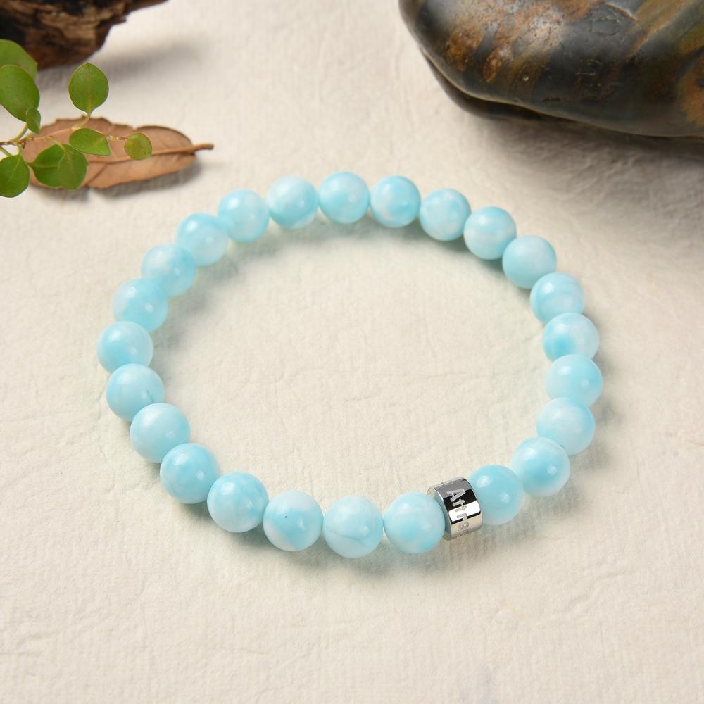 Bracelet «Intuition» en Hemimorphite de Russie