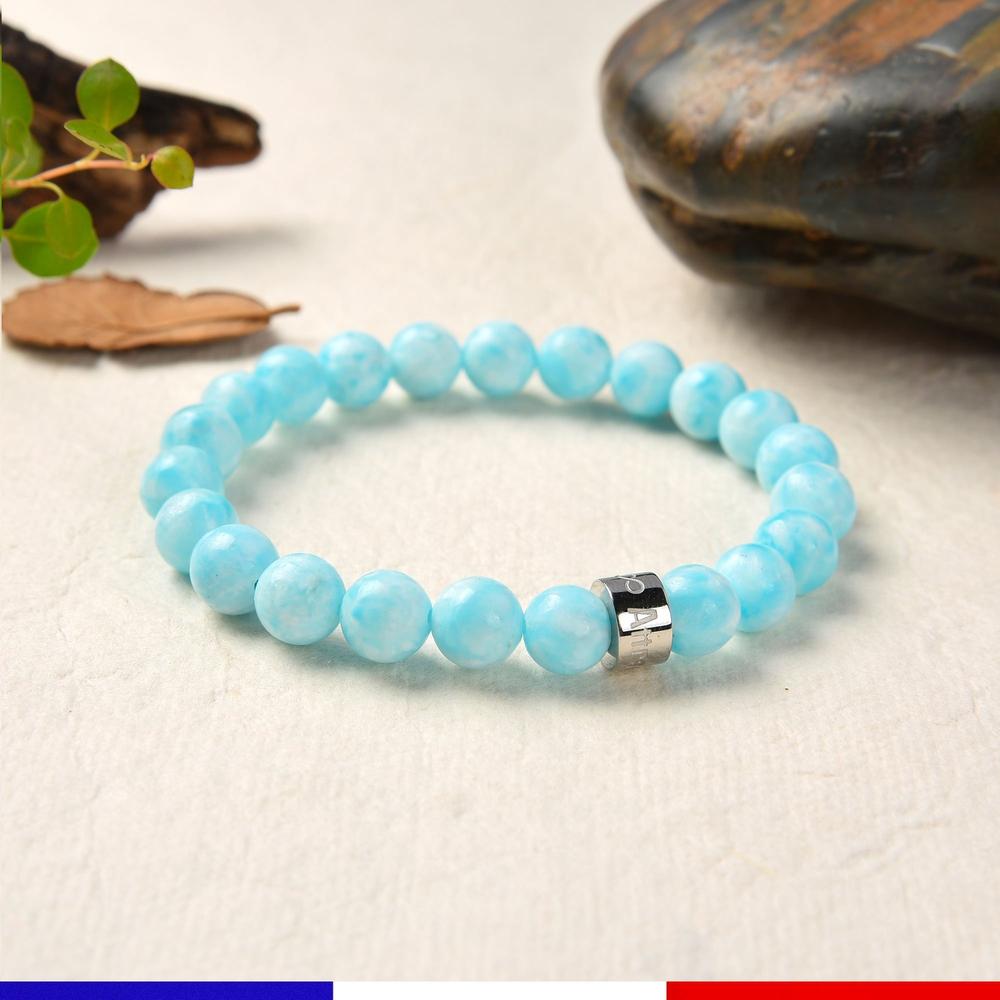 Bracelet «Intuition» en Hemimorphite de Russie